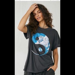 Free People Yin Yang Boyfriend Tee